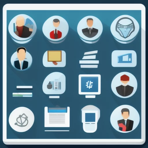3544652684-icons matrix, 2d icons, desktop application, icons representing office furniture, highly detailed.webp